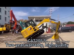 Precision and Fuel Savings The Used Cat Excavator 305.5E for Material Handling