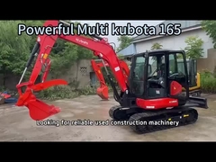 Used Kubota 165 – Zero Tail Swing, Low Emissions & Proximity Alerts | Compact Mini Excavators