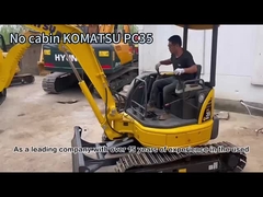 Used Komatsu Excavator: PC35 – Compact & Reliable Second-Hand Mini Excavator for Small Projects